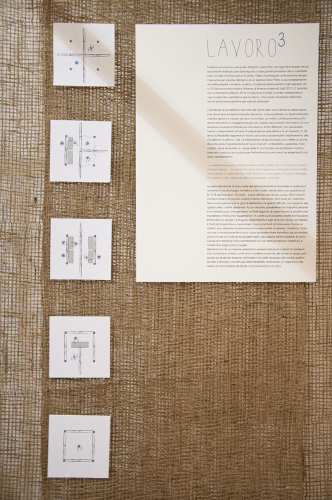 Lavoro^3 Esposizione d'idee R3architetti